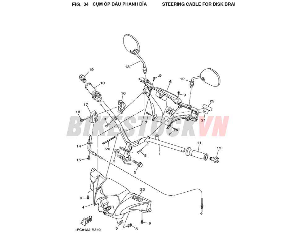 FIG-34_CỤM ỐP ĐẦU PHANH ĐĨA